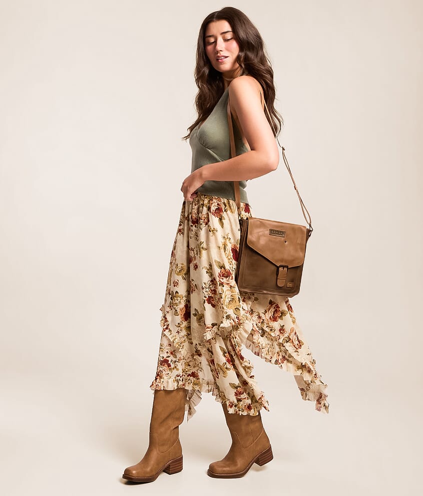 Venice Beach Leather Crossbody Purse - thumbnail 5