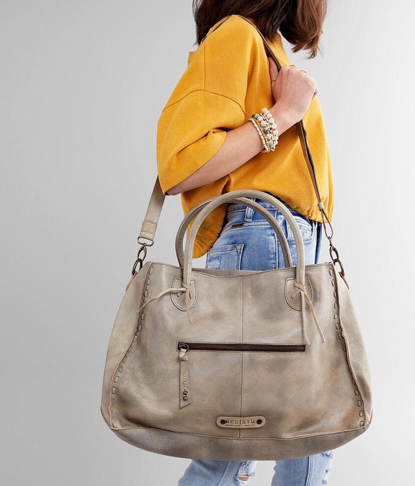 Bedstu Rockaway Handbag in Taupe Driftwood