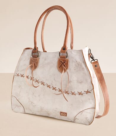 Bed Stu Bruna Whipstitch Leather Tote front view