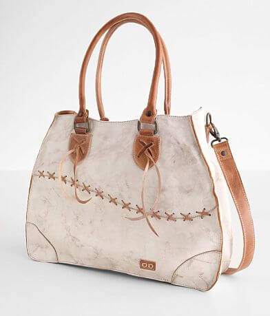 Bed Stu Bruna Whipstitch Leather Tote front view
