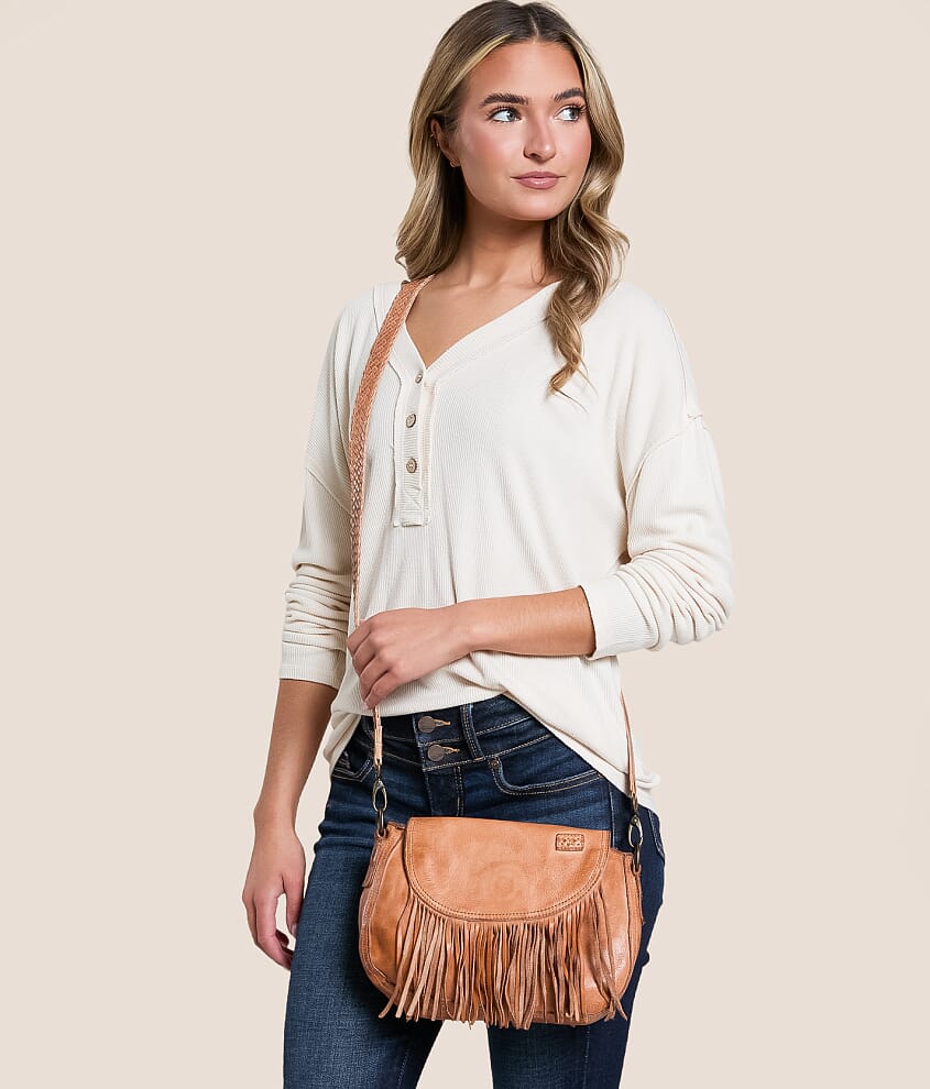 Eastend Leather Fringe Crossbody Purse - thumbnail 7