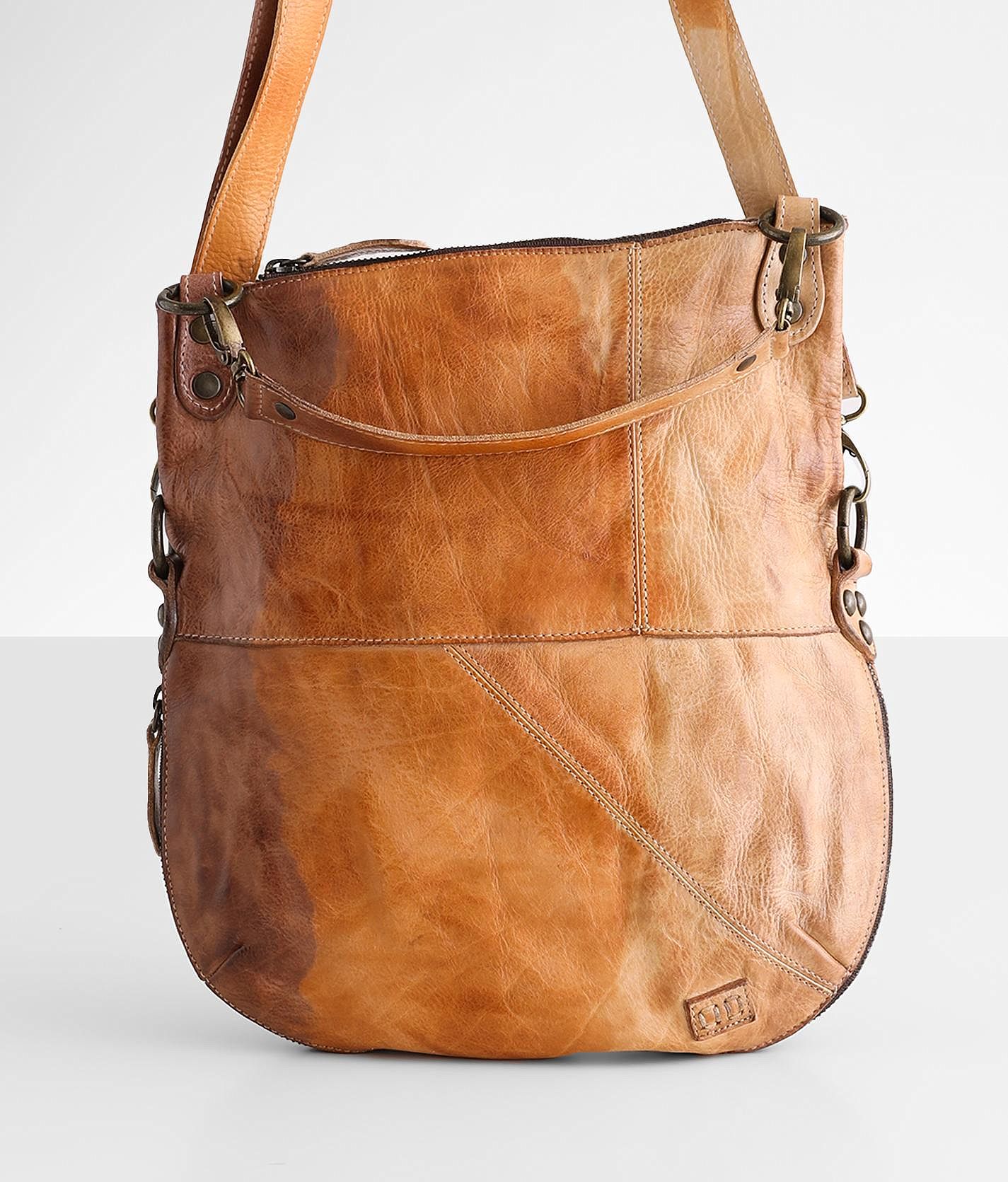 Bed Stu Tahiti Hobo Shaped Crossbody Leather Bag