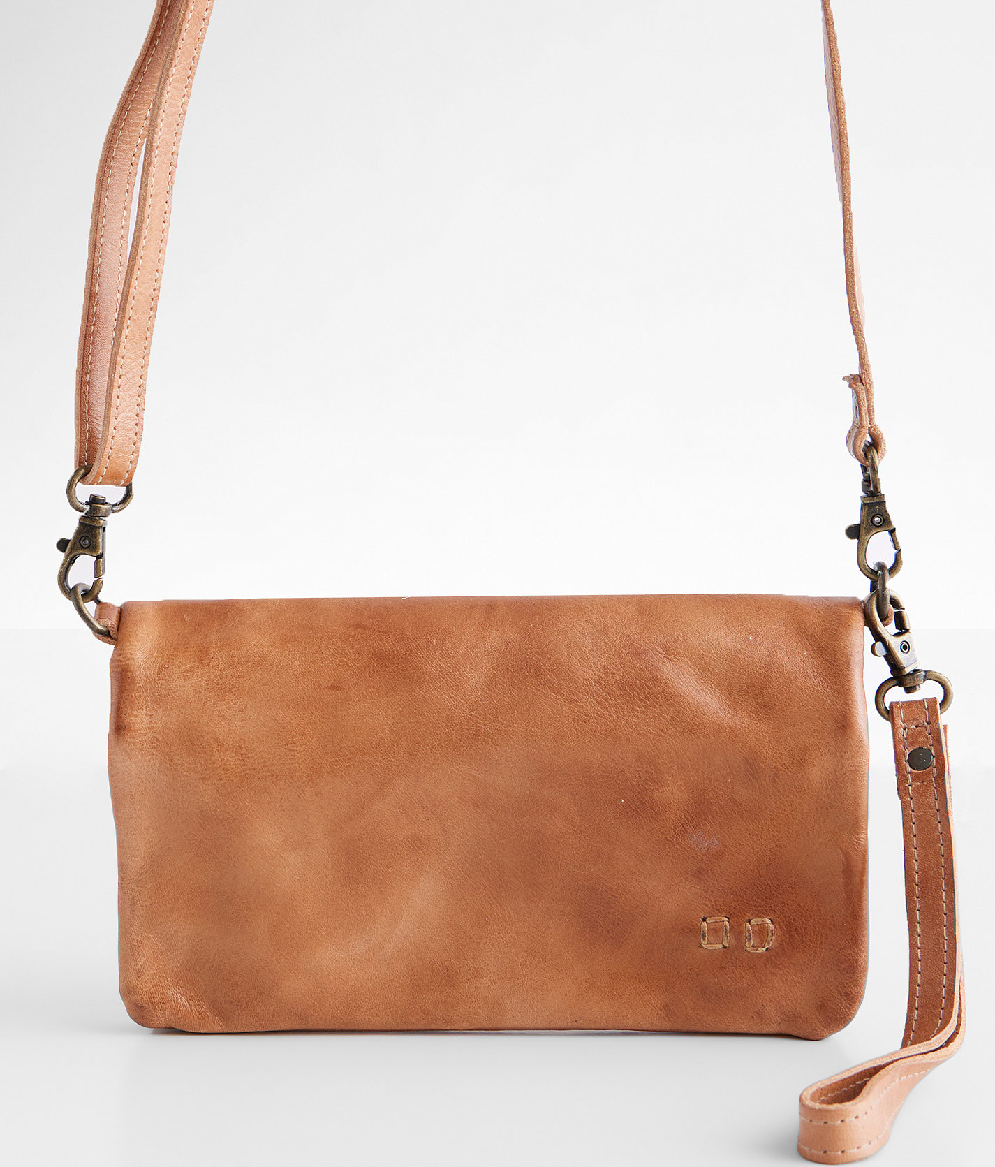 tan leather crossbody purse