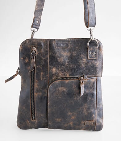 Bed Stu Aiken Crossbody Leather Purse front view