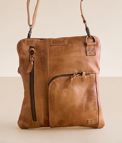 Bed Stu Aiken Crossbody Leather Purse front view