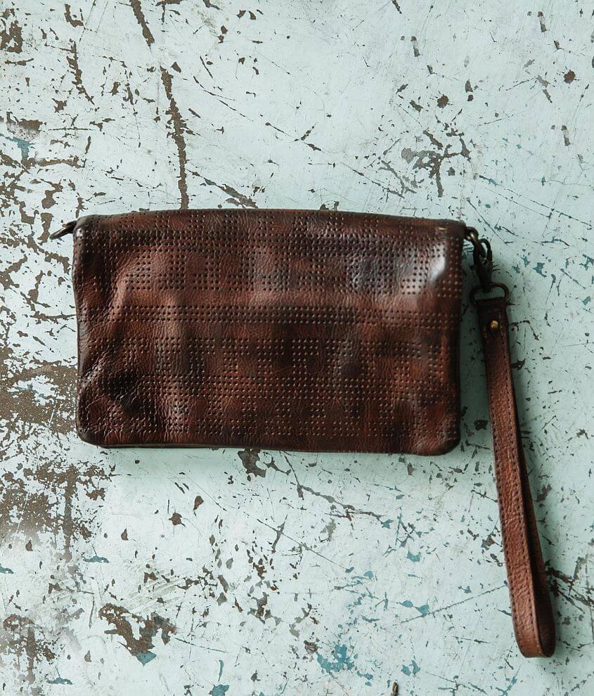 Bed Stu Bayshore Leather Crossbody Purse Women's Accessories in Teak