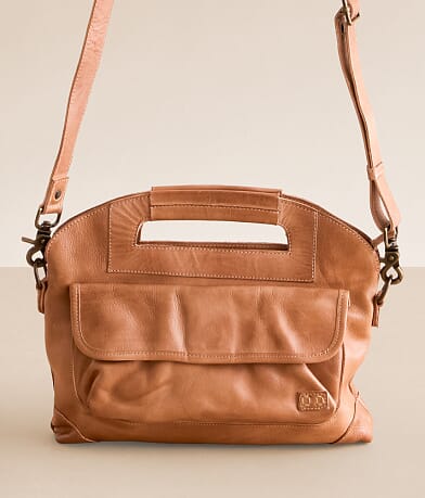 Bed Stu Greenway Leather Crossbody Purse front view