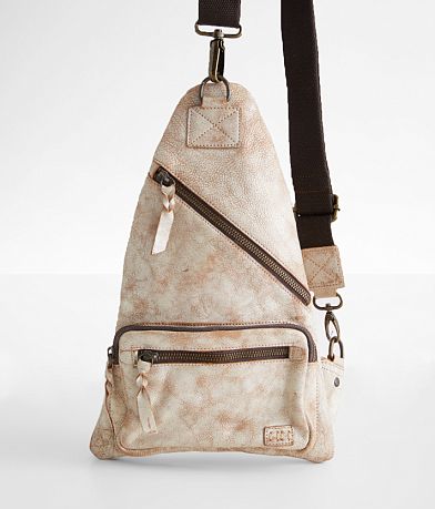 Bed Stu Andie One Shoulder Leather Backpack front view