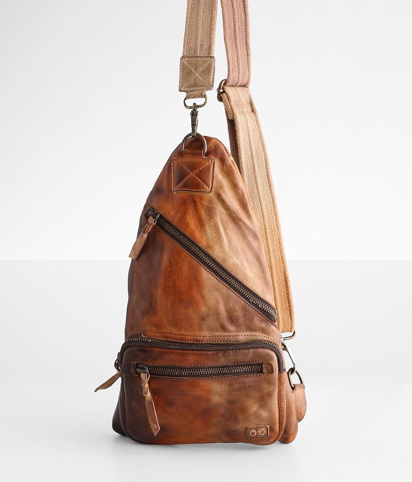 Bed Stu Andie One Shoulder Leather Backpack front view
