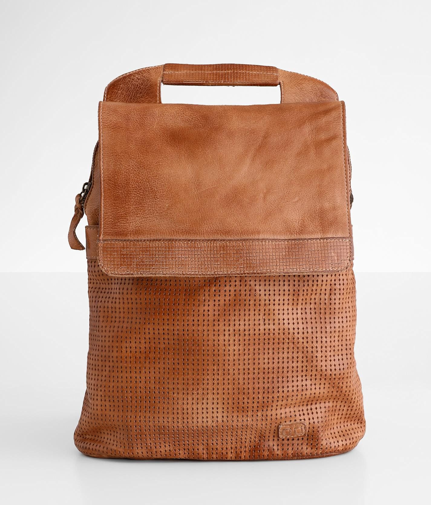 Bed Stu Patsy White-washed and Brown Leather Backpack Bed|Stu Patsy – Reap + Sow Co main image 3