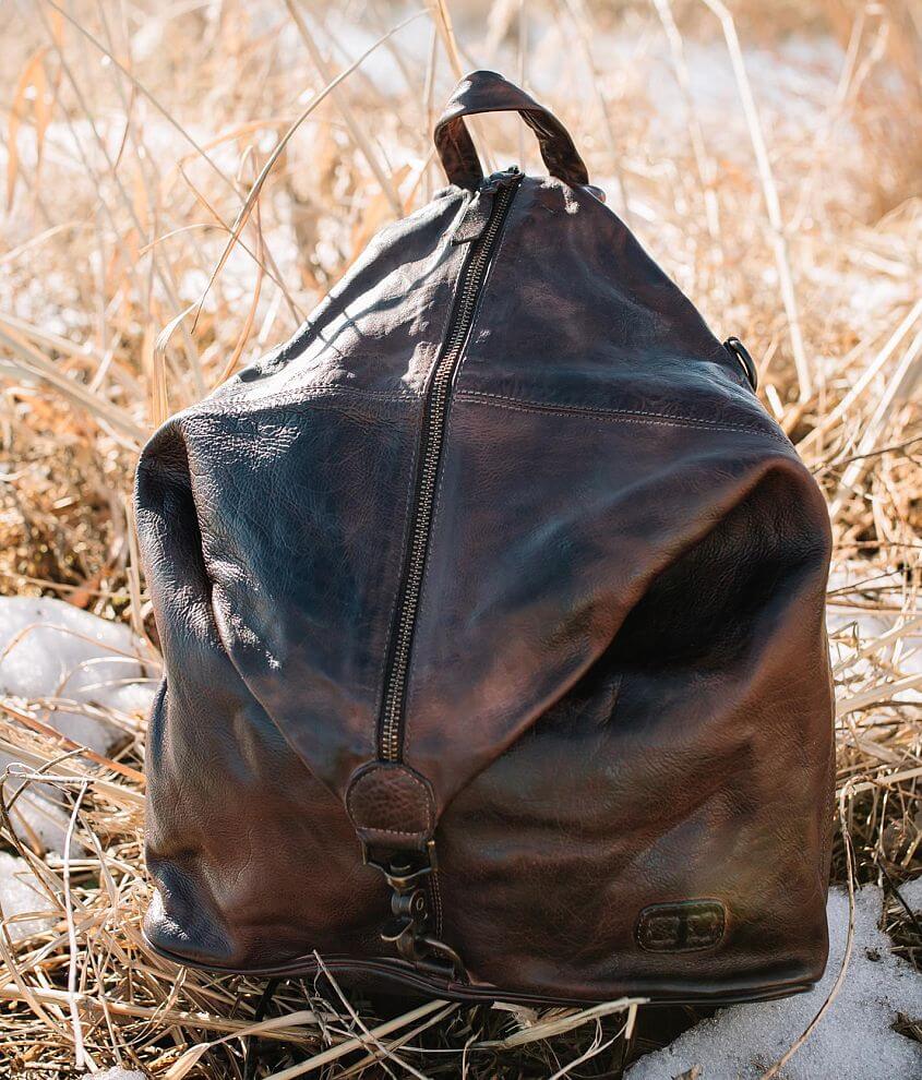 Bed Stu Delta Leather Backpack - Women's Bags in Teak Rustic | Buckle