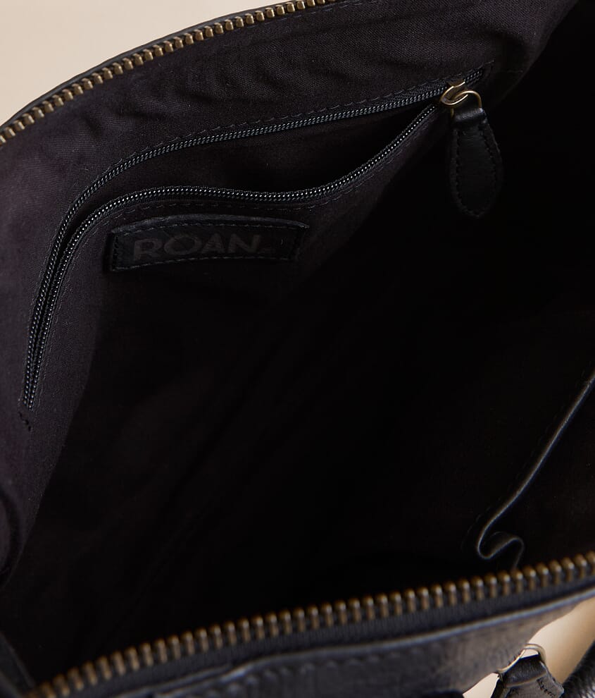 Visual Studded Leather Purse