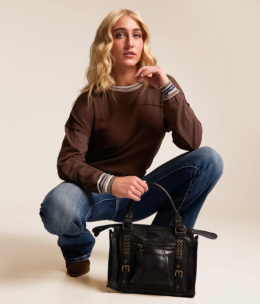 Visual Studded Leather Purse - thumbnail 10