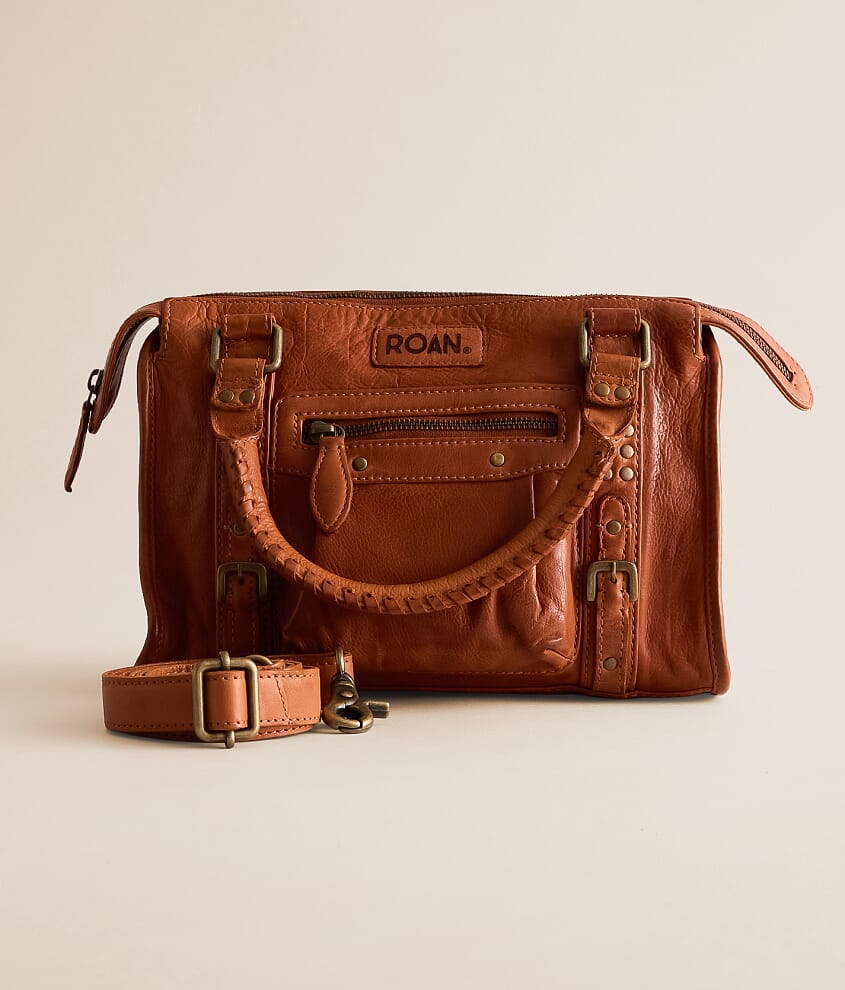Visual Studded Leather Purse
