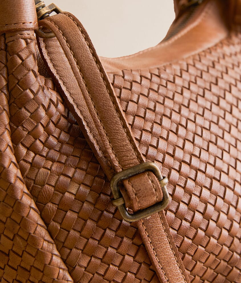 Agenda Leather Crossbody Purse