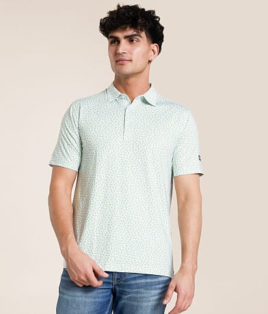 Waggle® Husker Performance Polo front view
