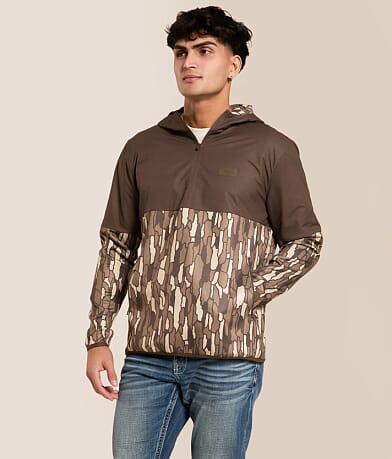 Waggle® Timber Quarter Zip Hoodie front view