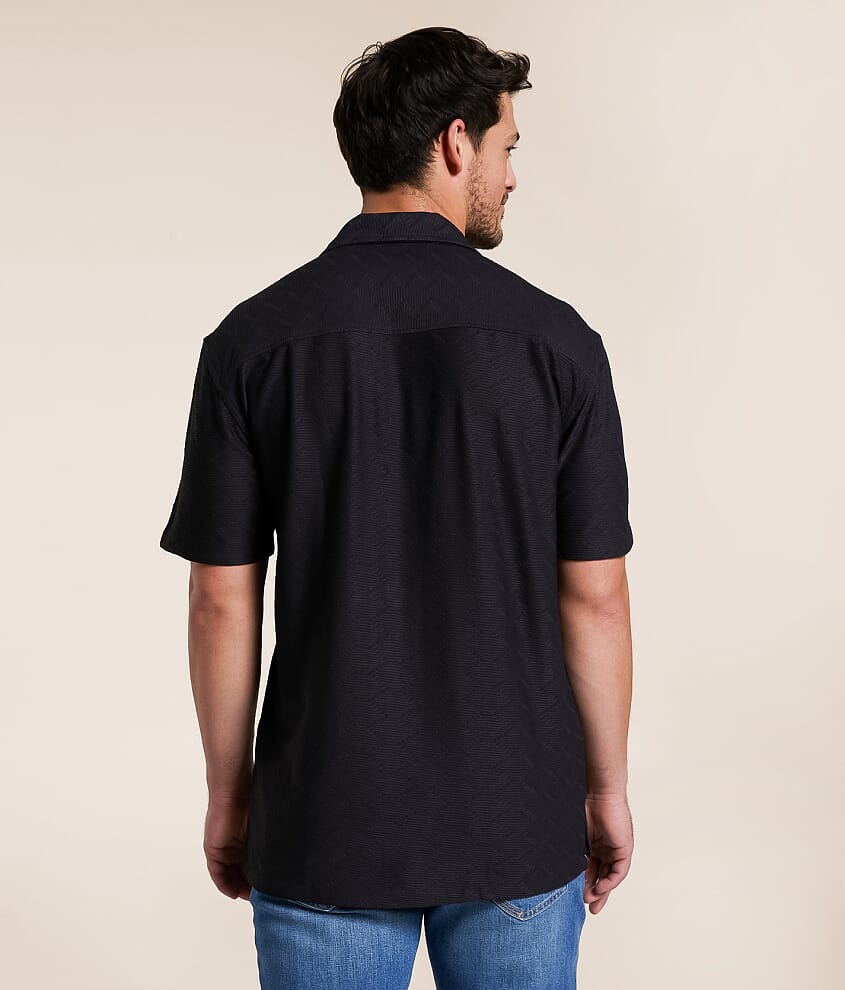 Textured Stretch Shirt