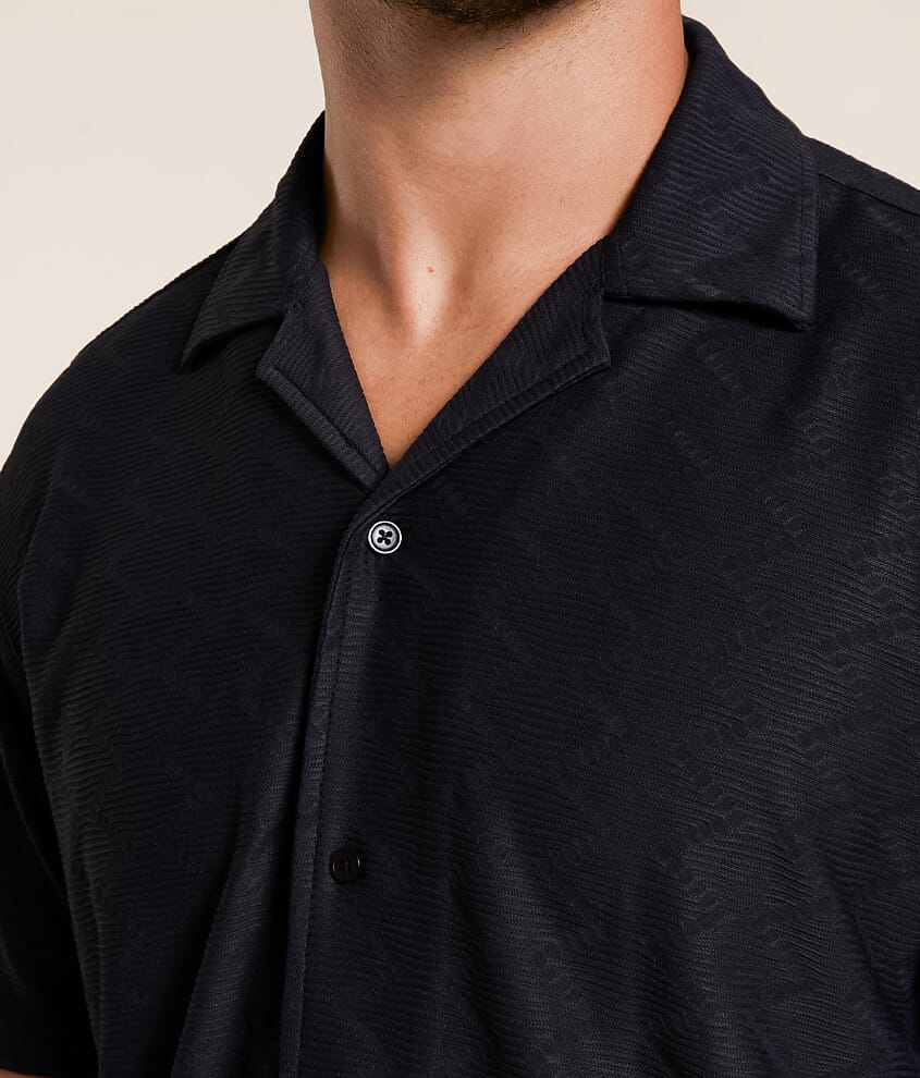 Textured Stretch Shirt