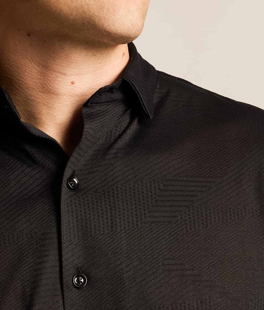 Jacquard Knit Shirt