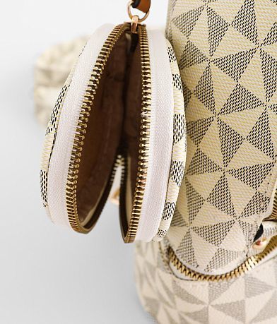 Tyler Rose Checkered Pinwheel Backpack misc detail 3 view