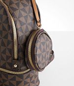 Tyler Rose Checkered Backpack - Women display picture 3