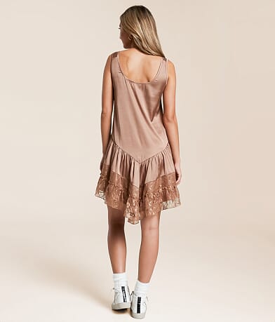 Tiered Lace Mini Dress thumbnail 3