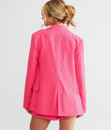 BaeVely Double Button Blazer BACK
