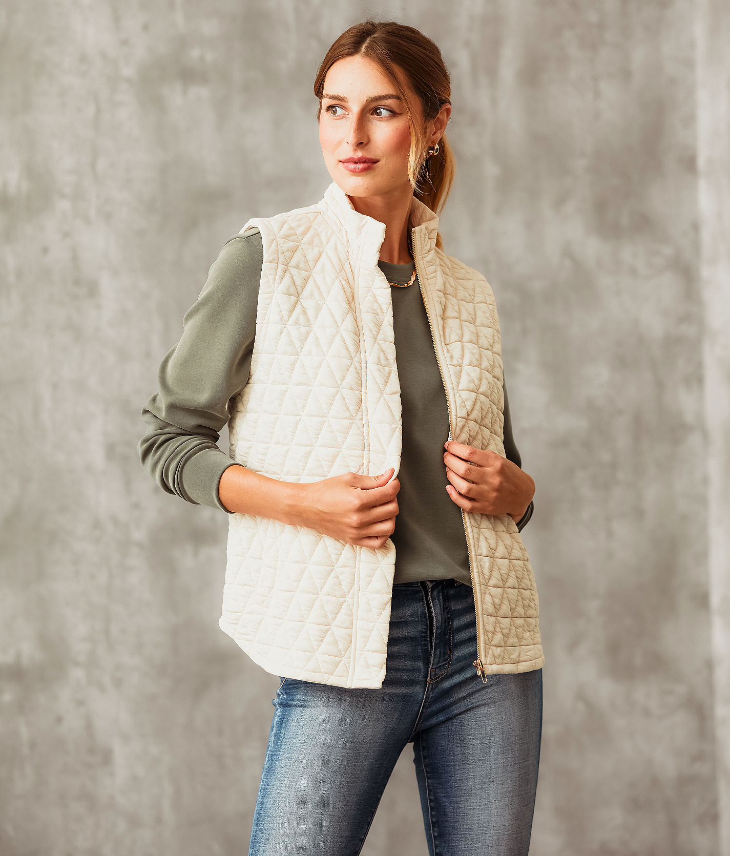 23AW Liberaiders WORK QUILTED VEST-