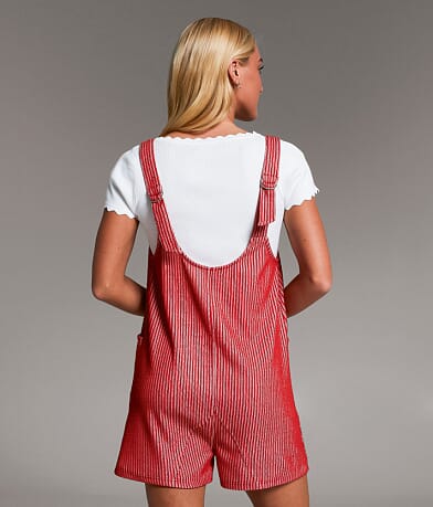 BKE Striped Romper BACK