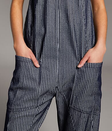 Striped Overall Jumpsuit thumbnail 5
