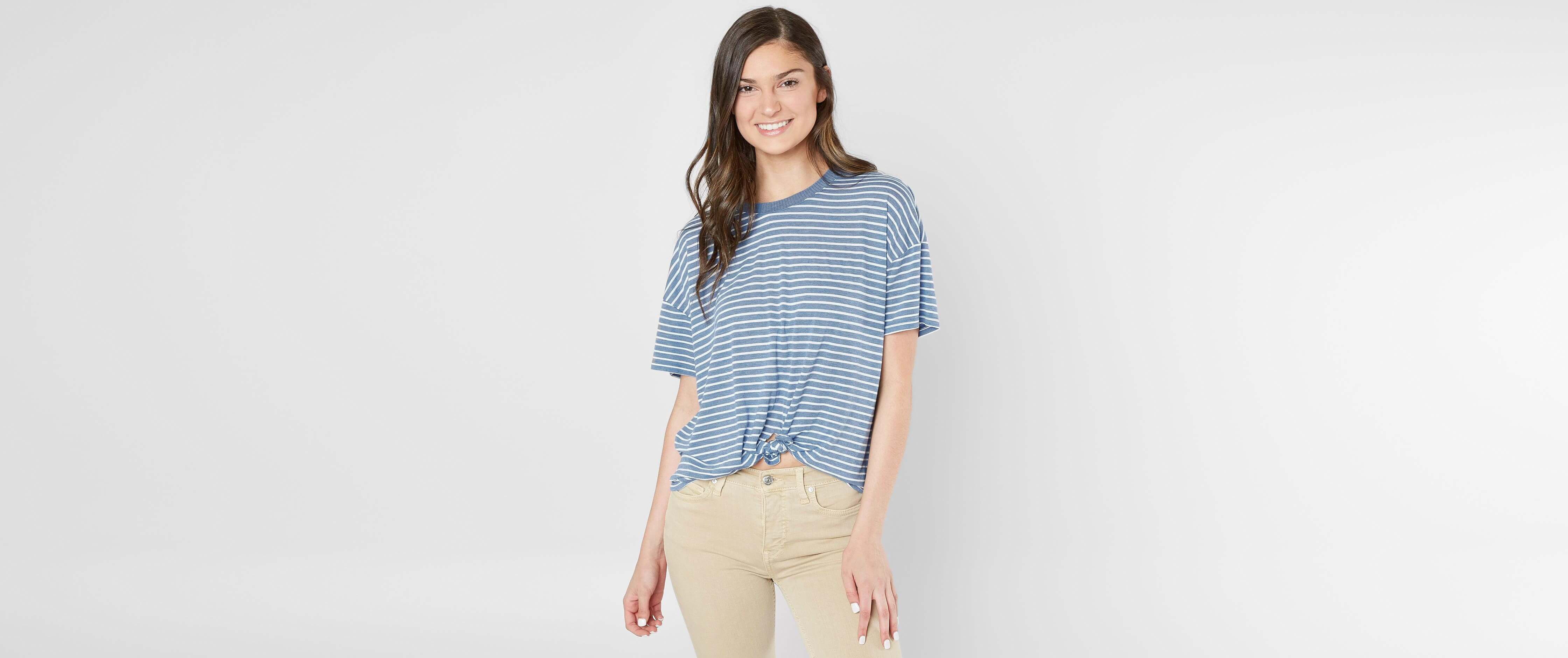Image of Modish Rebel Striped T-Shirt