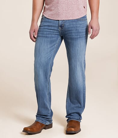 Rock & Roll Denim Pistol Straight Stretch Jean front view