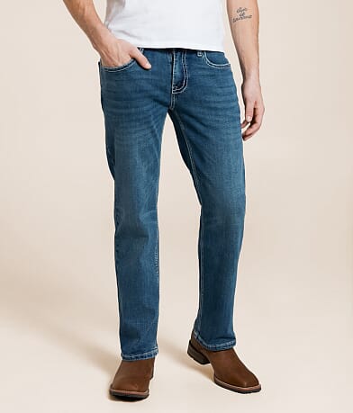 Hooey x Rock & Roll Denim Pistol Straight Stretch Jean front view