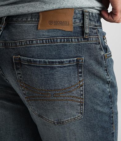 Rock &amp; Roll Denim Hooey x Revolver Straight Stretch Jean BACK_POCKET