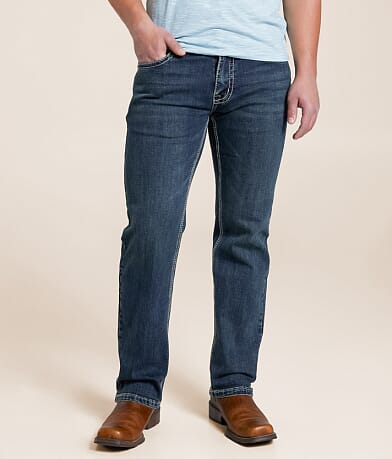 Hooey x Rock & Roll Denim Revolver Straight Stretch Jean front view