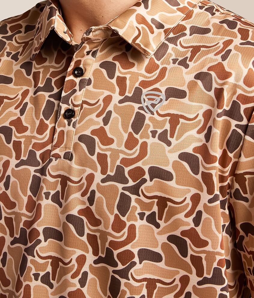 Camo Performance Polo