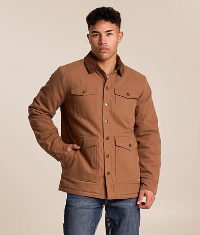 Panhandle Slim Washed Canvas Coat front view