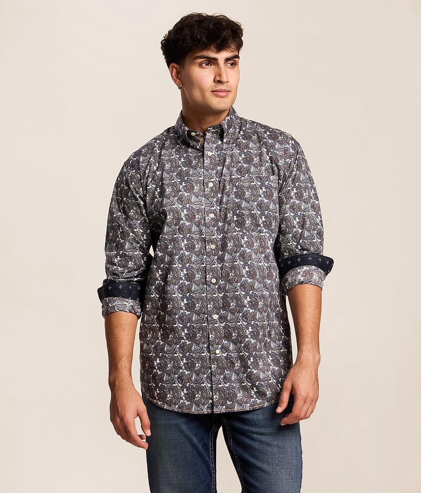 Western Paisley Stretch Shirt