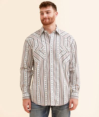Panhandle Southwestern Stretch Shirt front view