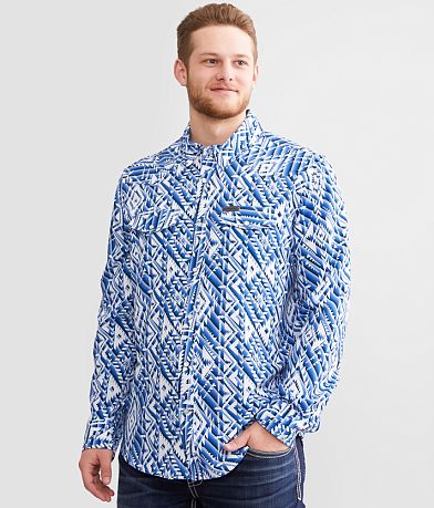 Panhandle Southwestern Performance Stretch Shirt front view