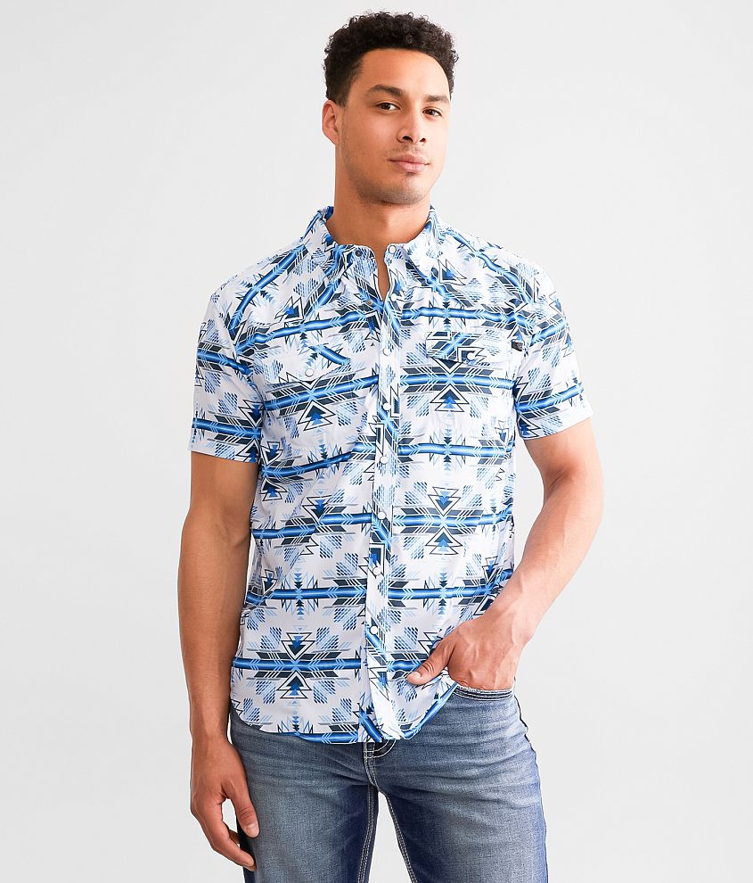 Rock & Roll Denim Tek Aztec Shirt