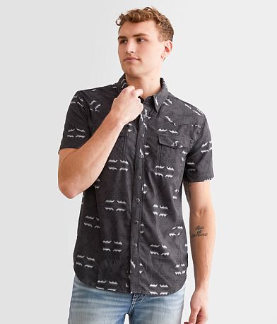 Rock & Roll Denim Tek Aztec Shirt front view