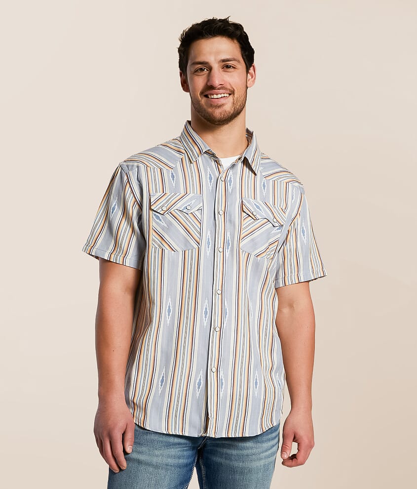 Striped Western Shirt