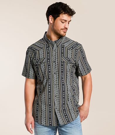 Panhandle Slim Western Performance Stretch Shirt front view