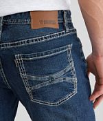 Hooey By Rock & Roll Denim Men's Dark Vintage Revolver Jeans – Slim Straight – HYMD1RR0KV