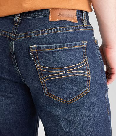 Hooey x Rock &amp; Roll Denim Double Barrel Boot Jean BACK_POCKET