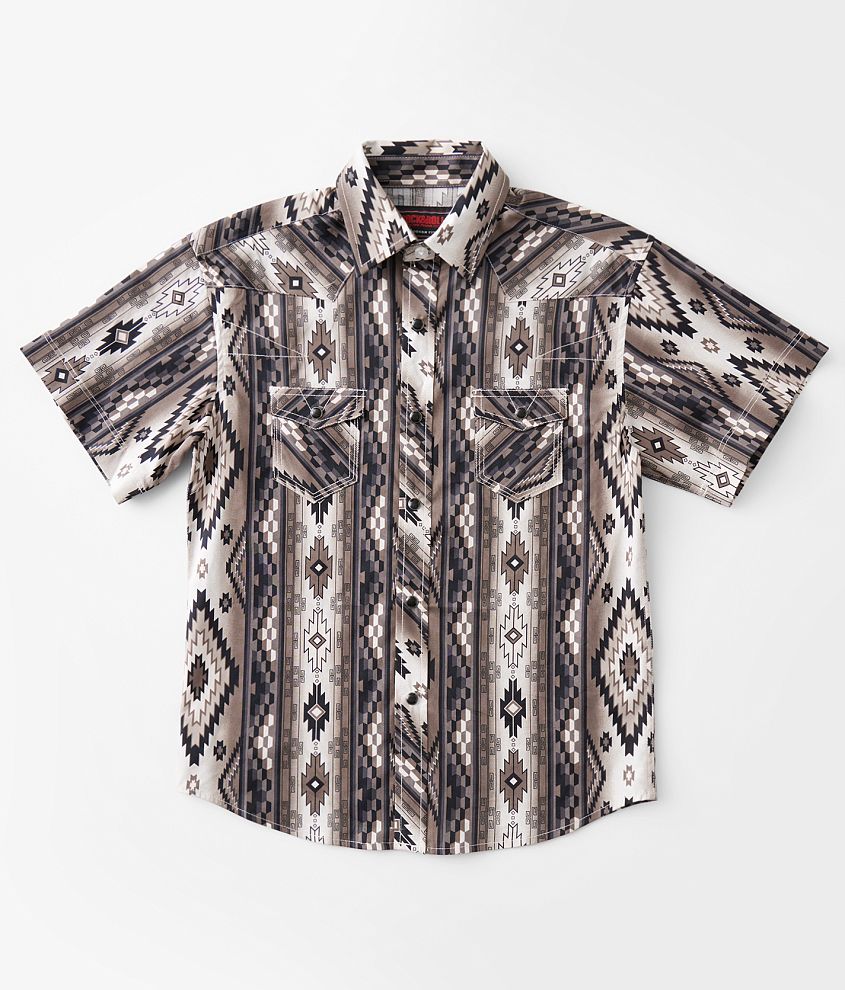 Boys - Rock & Roll Denim Aztec Shirt