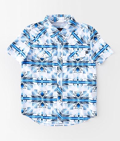 Rock & Roll Denim Boys - Tek Aztec Shirt front view
