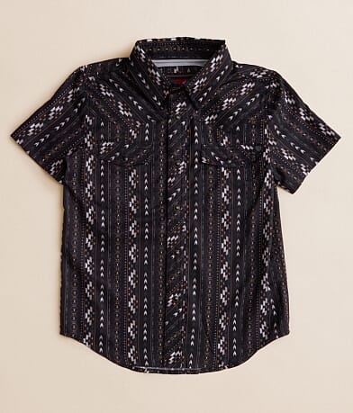 Rock & Roll Denim Boys - Aztec Tek Stretch Shirt front view
